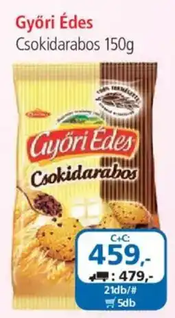 ÁRKLUB Győri Édes csokidarabos ajánlat