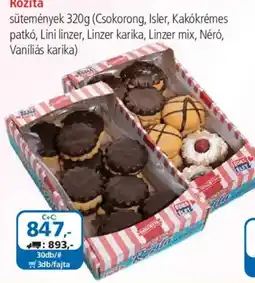 ÁRKLUB Rozita sütemények ajánlat