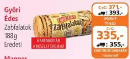 ÁRKLUB Győri Édes Zabfalatok ajánlat