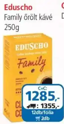 ÁRKLUB Eduscho Family őrölt kávé ajánlat