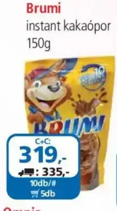 ÁRKLUB Brumi instant kakaópor ajánlat