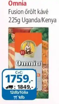 ÁRKLUB Omnia Fusion őrölt kávé ajánlat