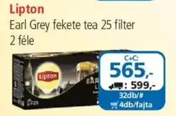 ÁRKLUB Lipton Earl Grey fekete tea ajánlat