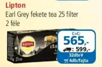 ÁRKLUB Lipton Earl Grey fekete tea ajánlat