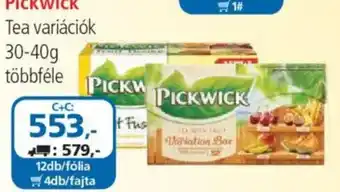 ÁRKLUB Pickwick tea variációk ajánlat