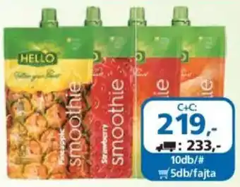 ÁRKLUB Hello smoothie ajánlat
