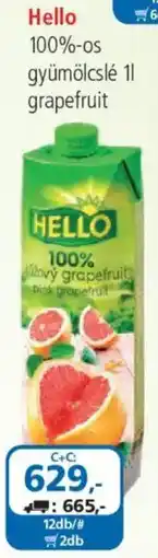 ÁRKLUB Hello 100%-os gyümölcslé ajánlat