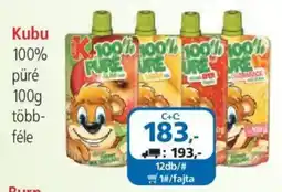 ÁRKLUB Kubu 100% püré ajánlat