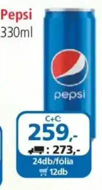 ÁRKLUB Pepsi ajánlat