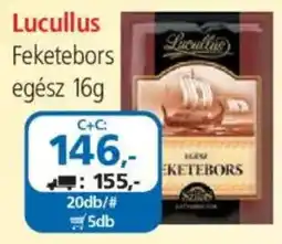 ÁRKLUB Lucullus Feketebors ajánlat