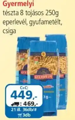 ÁRKLUB Gyermelyi tészta 8 tojásos ajánlat