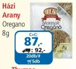 ÁRKLUB Házi Arany Oregano ajánlat