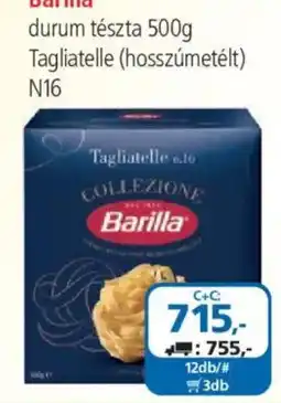 ÁRKLUB Barilla durum tészta Tagliatelle N16 ajánlat
