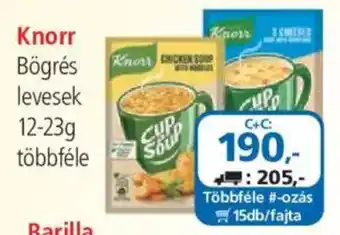 ÁRKLUB Knorr bögrés levesek ajánlat