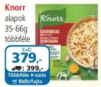 ÁRKLUB Knorr alapok ajánlat