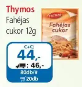 ÁRKLUB Thymos Fahéjas cukor ajánlat