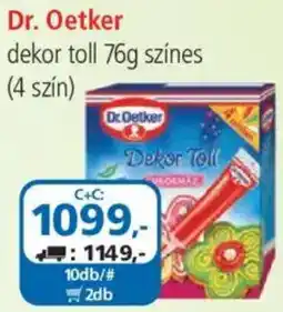 ÁRKLUB Dr. Oetker dekor toll ajánlat