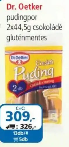 ÁRKLUB Dr. Oetker pudingpor ajánlat
