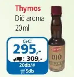 ÁRKLUB Thymos Dió aroma ajánlat