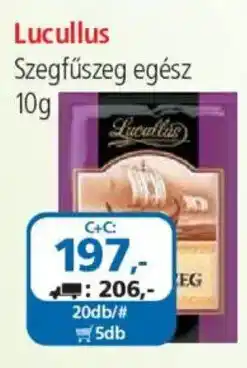 ÁRKLUB Lucullus Szegfűszeg egész ajánlat