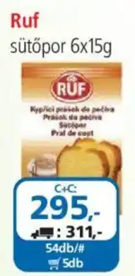ÁRKLUB Ruf sütőpor ajánlat