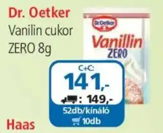 ÁRKLUB Dr. Oetker Vanilin cukor ajánlat