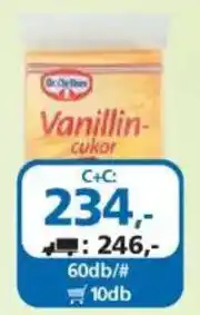 ÁRKLUB Dr. Oetker Vanillin-cukor ajánlat