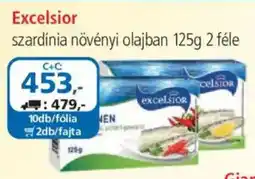 ÁRKLUB Excelsior szardínia növényi olajban ajánlat