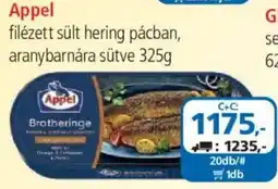 ÁRKLUB Appel Brotheringe filézett sült hering ajánlat