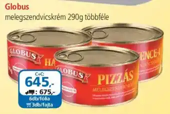 ÁRKLUB Globus melegszendvicskrém ajánlat