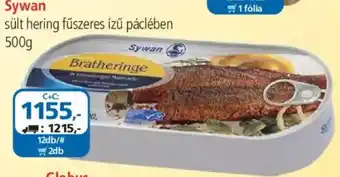 ÁRKLUB Sywan sült hering ajánlat