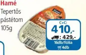 ÁRKLUB Hamé Tepertős pástétom ajánlat