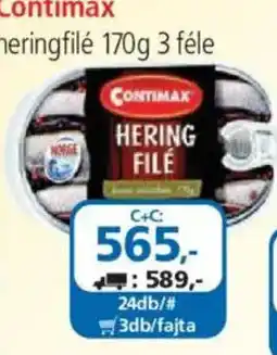 ÁRKLUB Contimax Heringfilé ajánlat