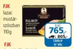 ÁRKLUB FJK lazac mustár-szószban ajánlat