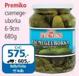 ÁRKLUB Premiko csemege-uborka ajánlat