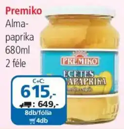 ÁRKLUB Premiko Alma-paprika ajánlat