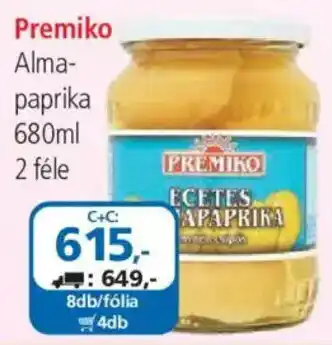 ÁRKLUB Premiko Alma-paprika ajánlat