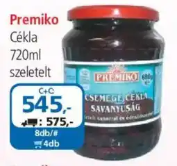 ÁRKLUB Premiko Cékla ajánlat