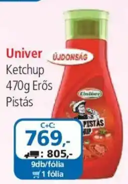 ÁRKLUB Univer Ketchup Erős Pistás ajánlat