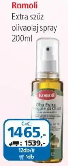 ÁRKLUB Romoli extra szűz olívaolaj spray ajánlat