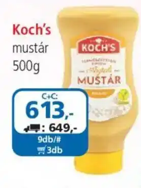 ÁRKLUB Koch's mustár ajánlat