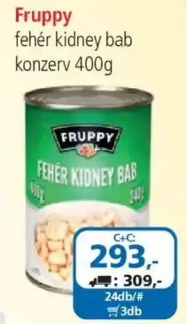 ÁRKLUB Fruppy fehér kidney bab ajánlat