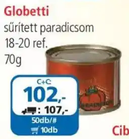 ÁRKLUB Globetti sűrített paradicsom ajánlat