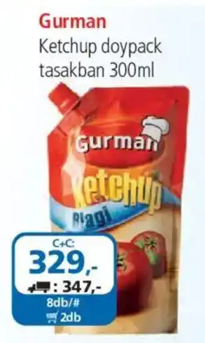 ÁRKLUB Gurman Ketchup ajánlat