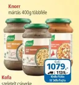 ÁRKLUB Knorr mártás ajánlat