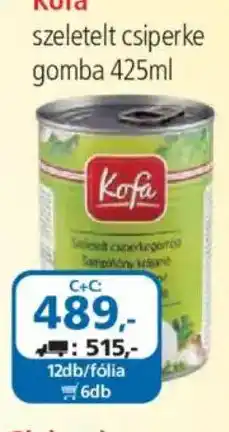 ÁRKLUB Kofa szeletelt csiperke gomba ajánlat