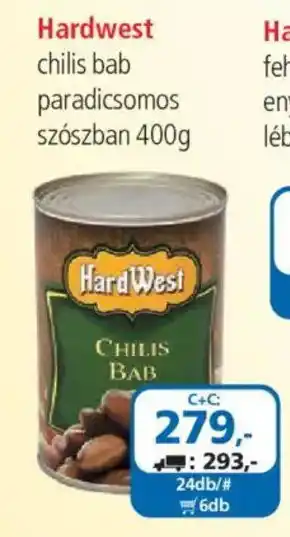 ÁRKLUB Hardwest chilis bab ajánlat
