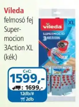 ÁRKLUB Vileda felmosó fej Supermocion 3Action XL ajánlat