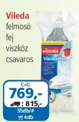ÁRKLUB Vileda felmosó fej ajánlat