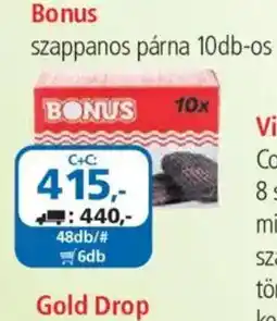 ÁRKLUB Bonus szappanos párna ajánlat